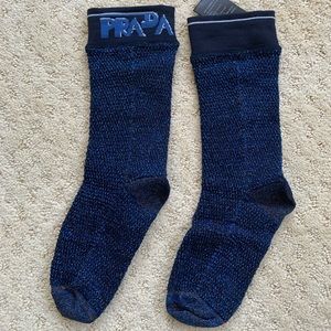 Prada Knit Sparkle Socks